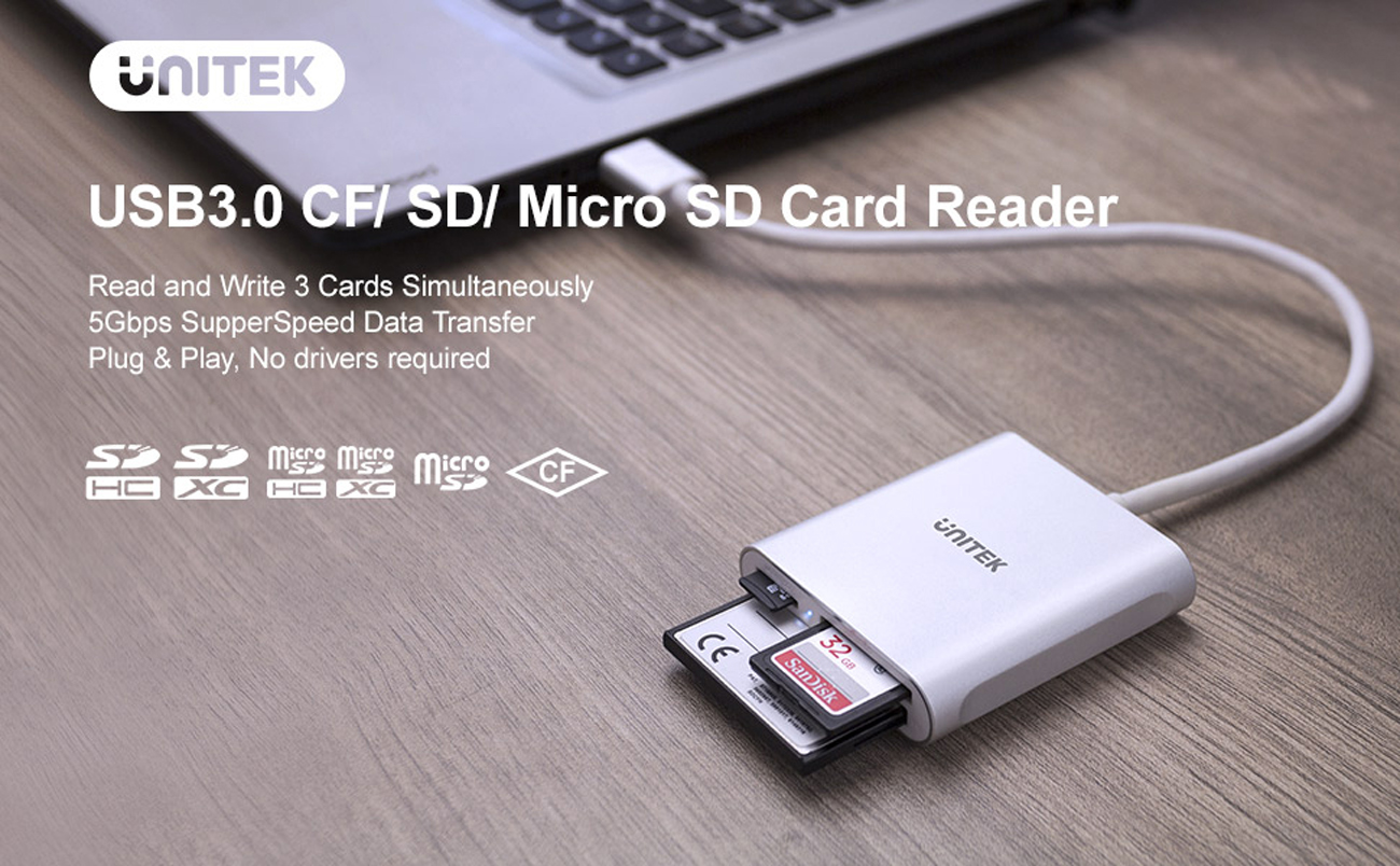 Unitek USB SD Card Reader